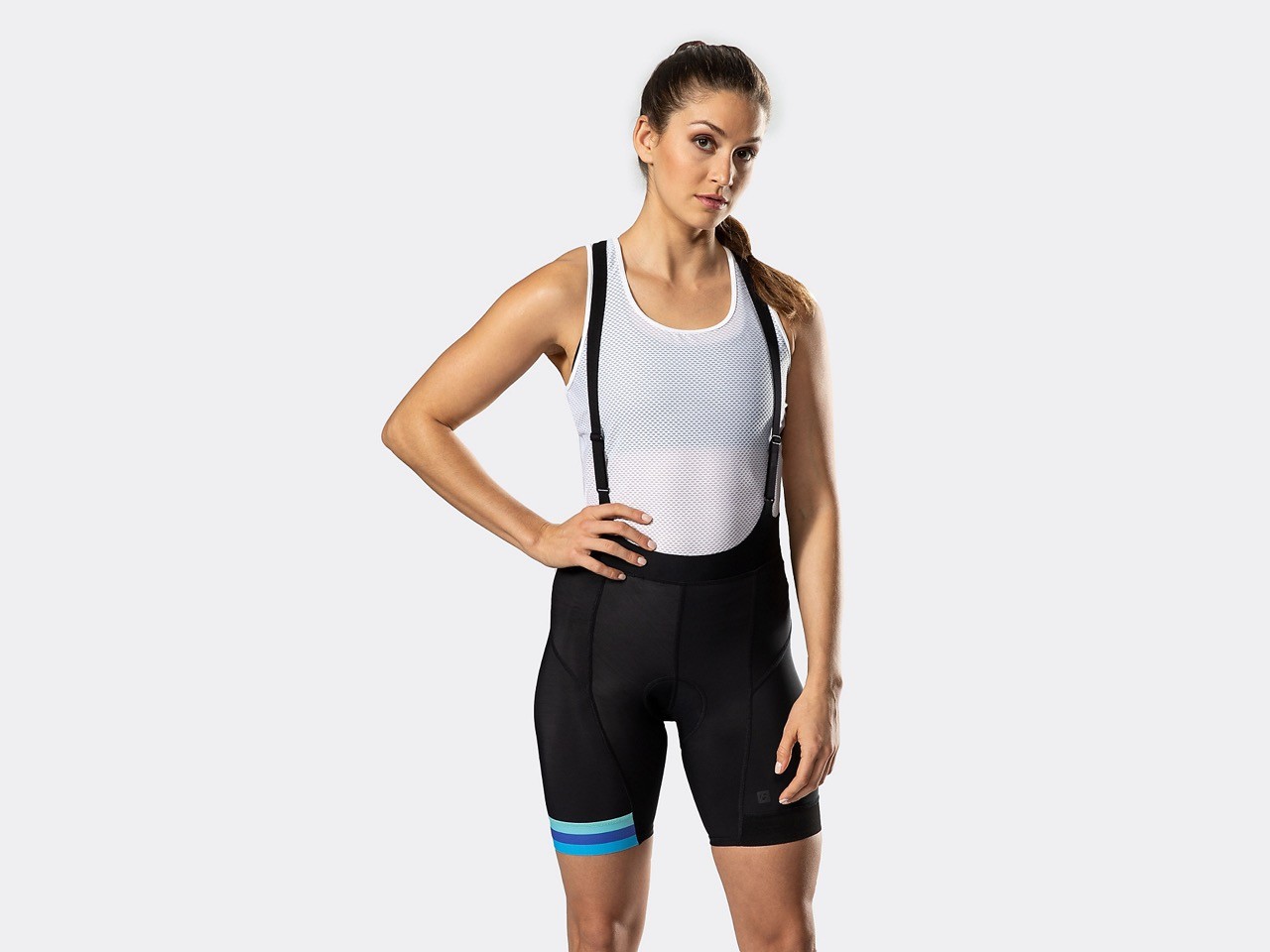 Kraťasy Bontrager Circuit WSD black/blue
