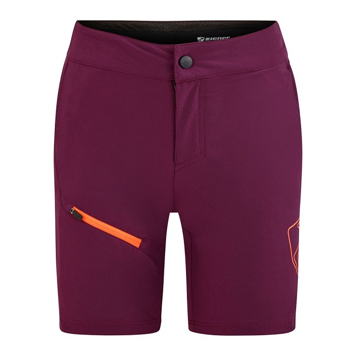 Kalhoty Ziener NATSU JR X-Function purple