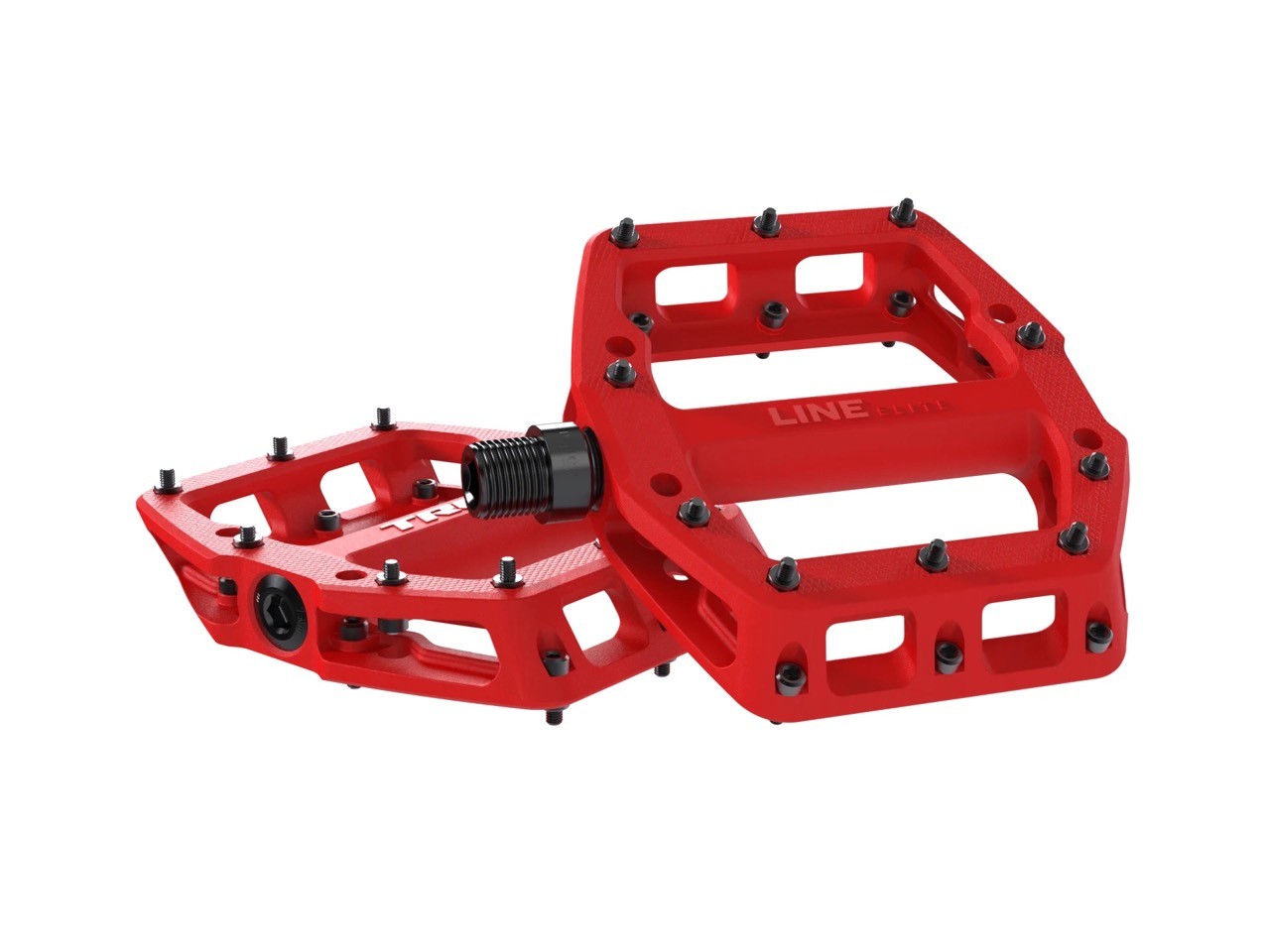Pedály TREK Line Elite Red