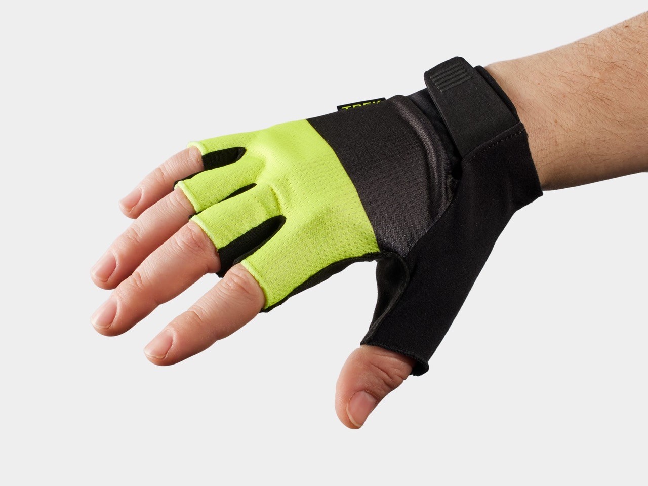 Rukavice TREK Circuit Unisex s gelem dvojí hustoty reflex. žlutá