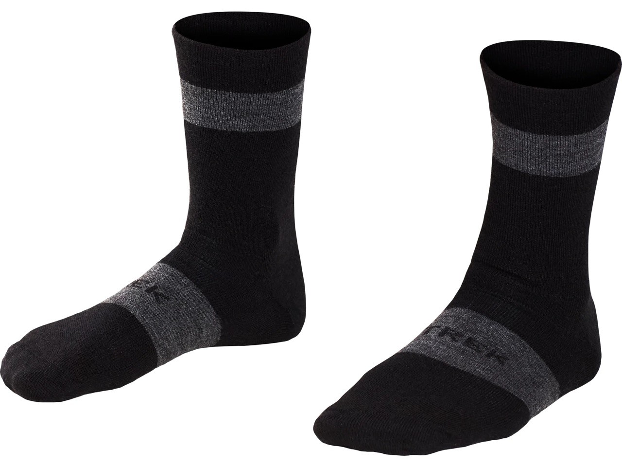 Ponožky TREK Race Crew Marino Wool blk